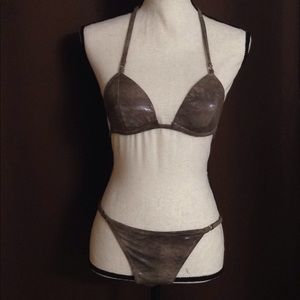 NWOT sparkling Italian bikini XS/S